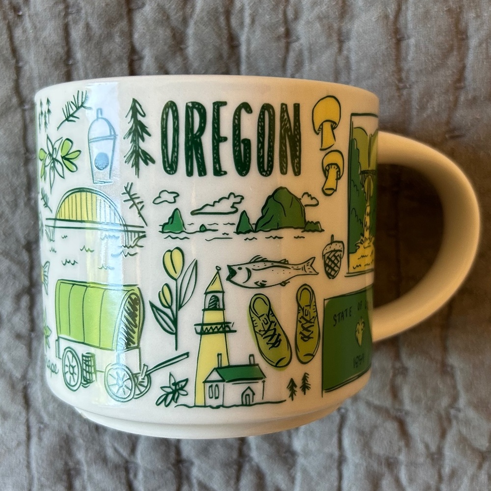 Starbucks Oregon 2022 Been There Series Mug